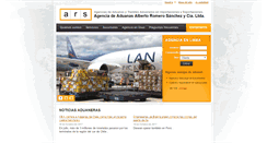 Desktop Screenshot of agenciaromero.cl