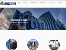 Tablet Screenshot of agenciaromero.net